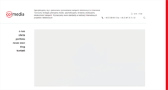 Desktop Screenshot of cormedia.pl
